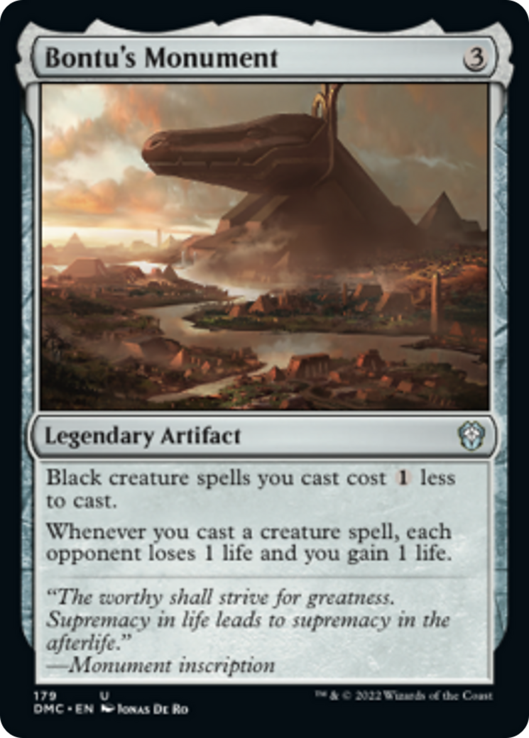 Bontu's Monument Card Image