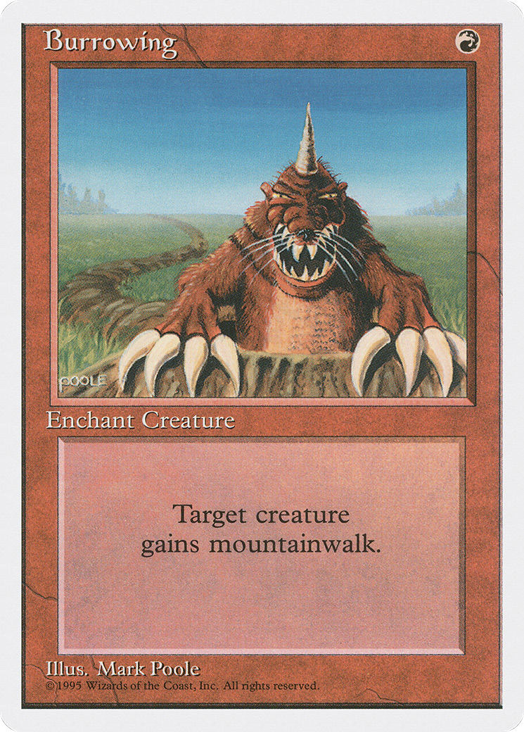 Burrowing Card Image