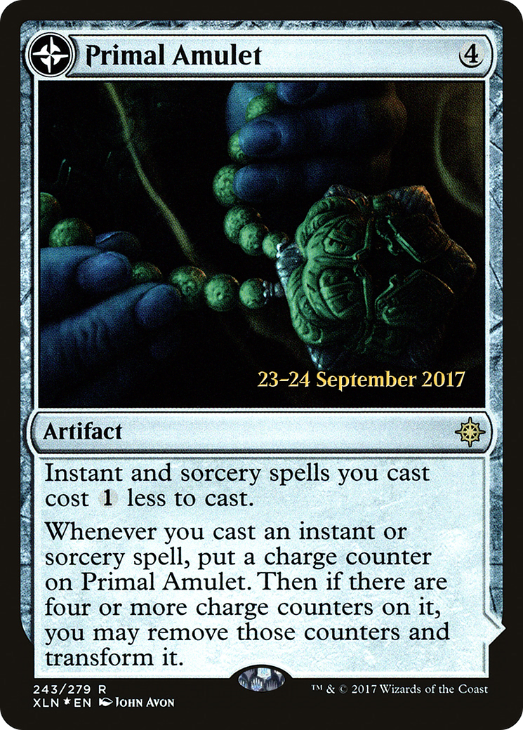 Primal Amulet // Primal Wellspring Card Image