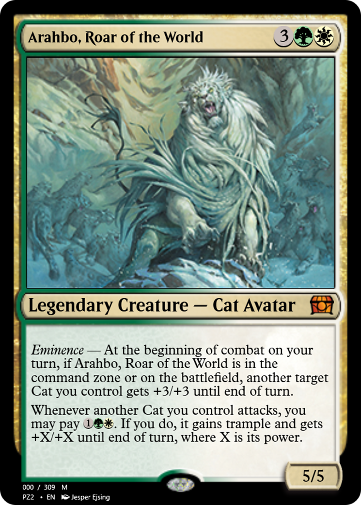 Arahbo, Roar of the World Card Image