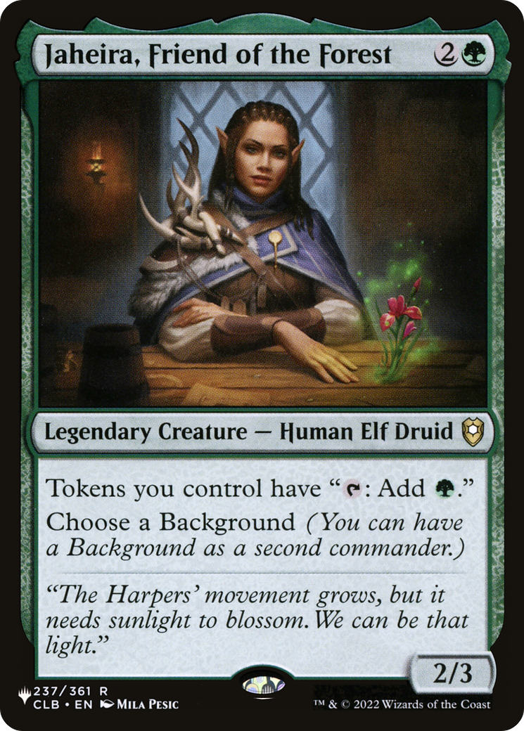 Jaheira, Friend of the Forest
