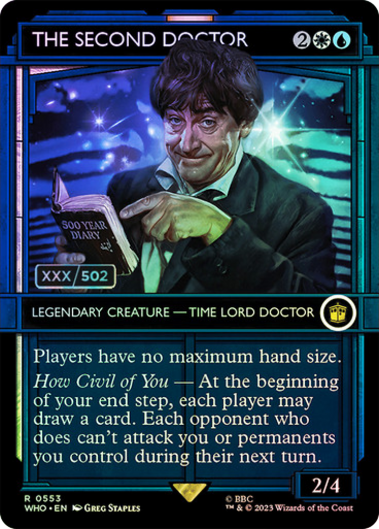 The Second Doctor Card Image