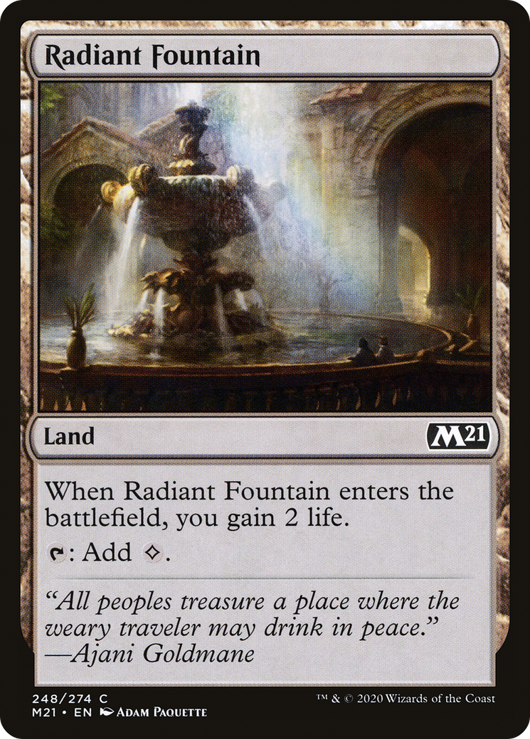 Radiant Fountain Card Image