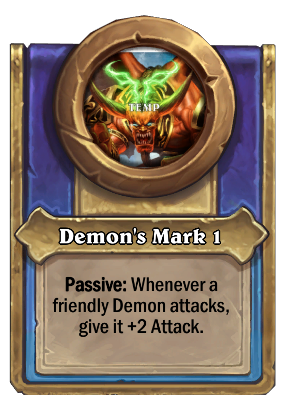 Demon's Mark 1 Card Image