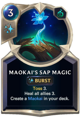 Maokai's Sap Magic Card Image