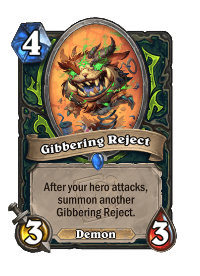 Gibbering Reject Card Image