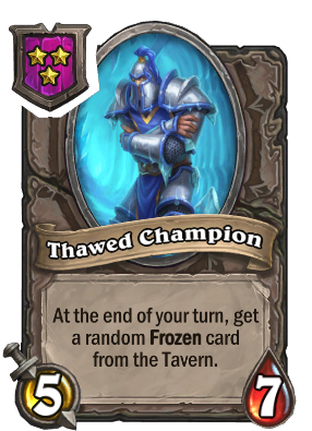 Thawed Champion Card Image