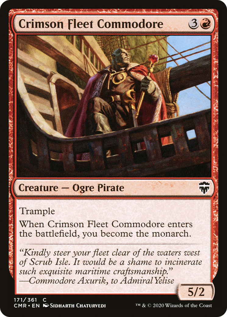 Crimson Fleet Commodore Card Image