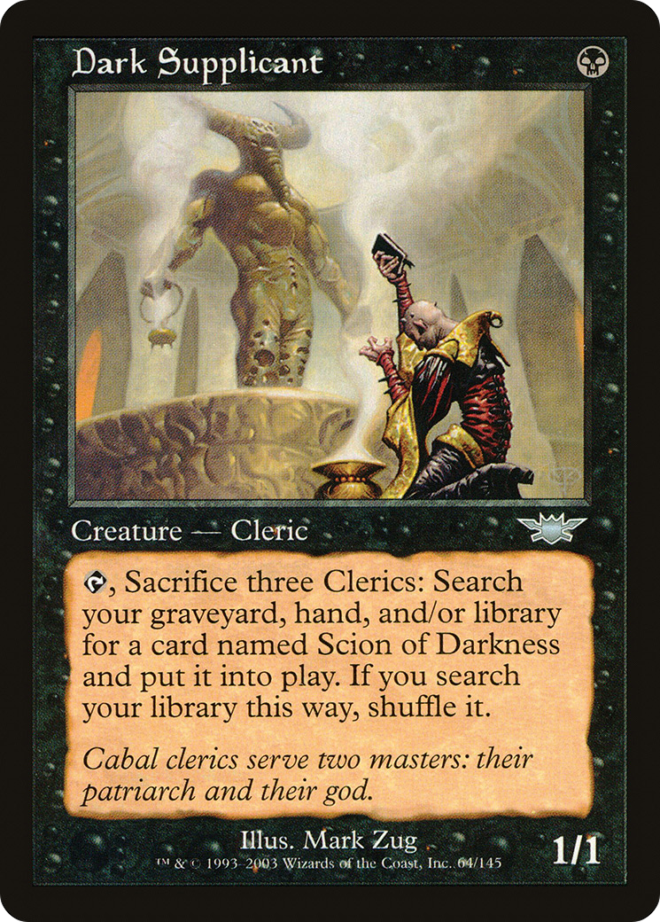 Dark Supplicant Card Image