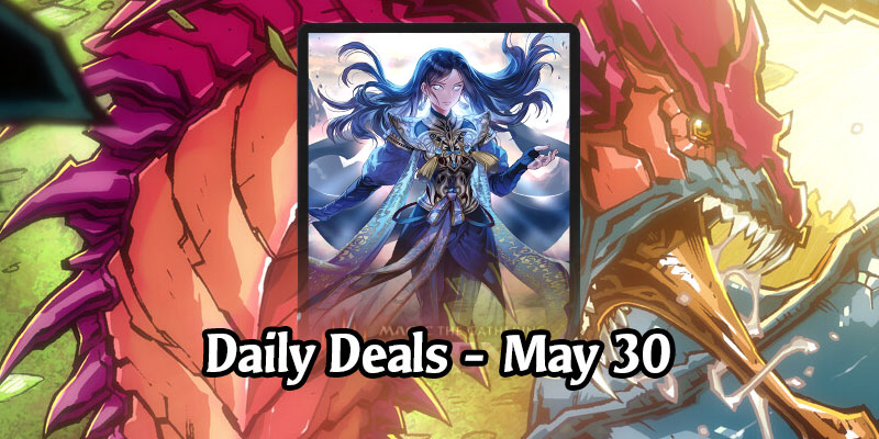 50% Off Select Ikoria Showcase Card Styles, 67% Off Waifu Narset Card Sleeve - MTG Daily Deals for May 30, 2020