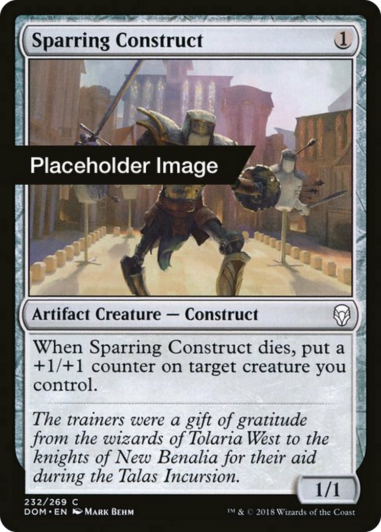 Sparring Construct Card Image