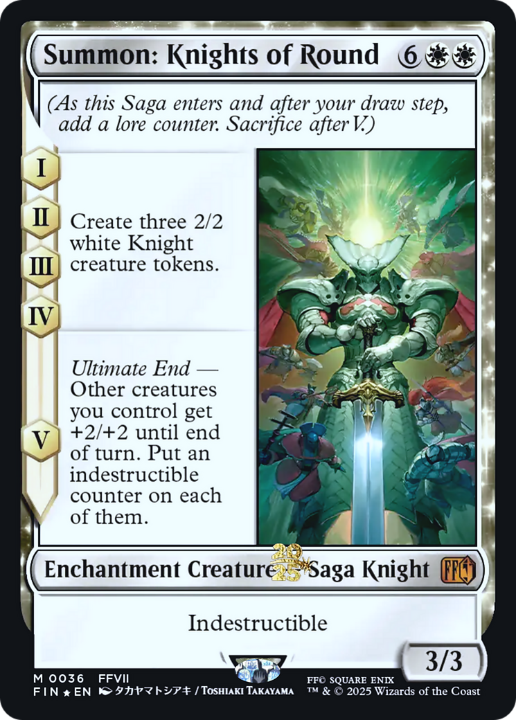 Summon: Knights of Round Card Image