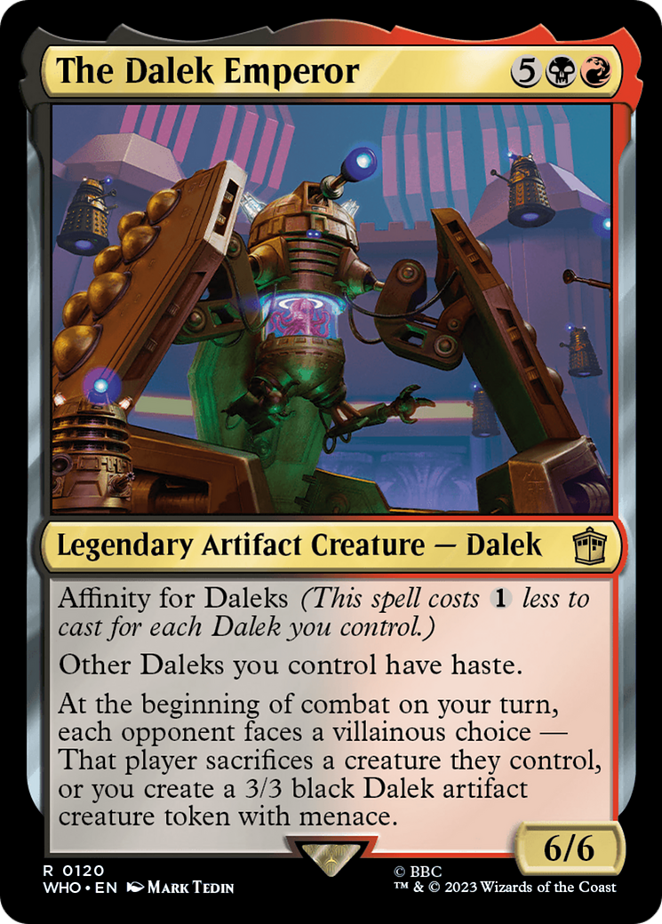 The Dalek Emperor Card Image