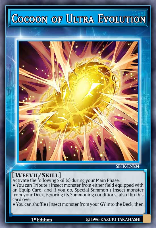 Cocoon of Ultra Evolution (Skill Card) Card Image