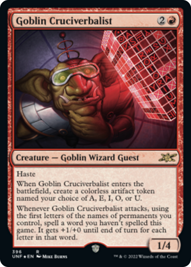 Goblin Cruciverbalist Card Image