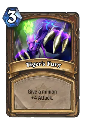 Tiger's Fury Card Image