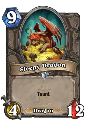 Sleepy Dragon Card Image