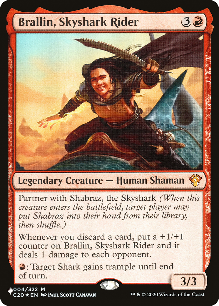 Brallin, Skyshark Rider Card Image