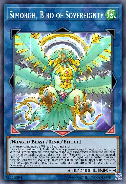 Simorgh, Bird of Sovereignty Card Image