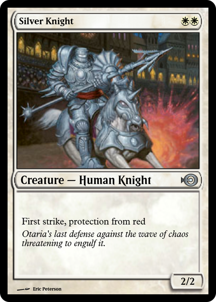 Silver Knight Card Image