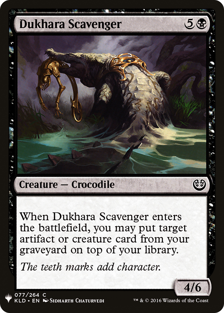Dukhara Scavenger Card Image