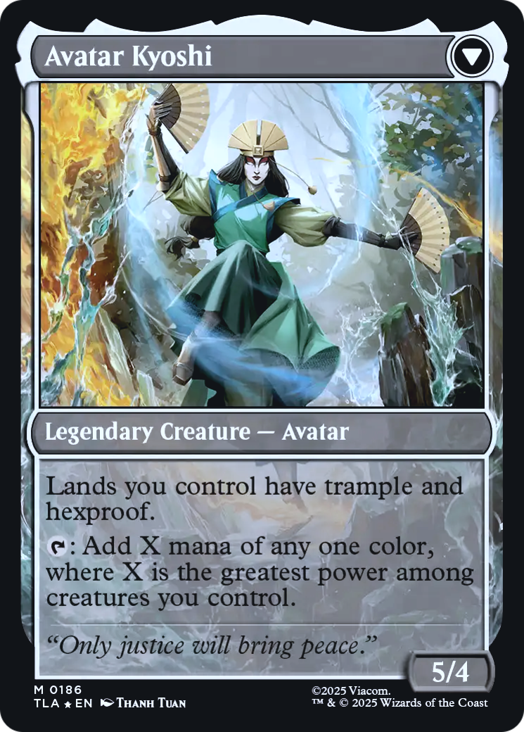 Avatar Kyoshi Magic: The Gathering card