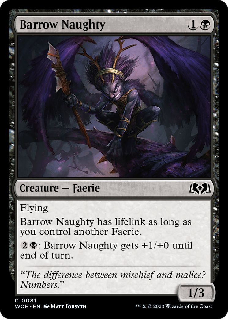 Barrow Naughty Card Image