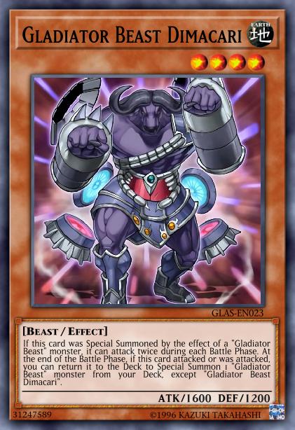 Gladiator Beast Dimacari Card Image