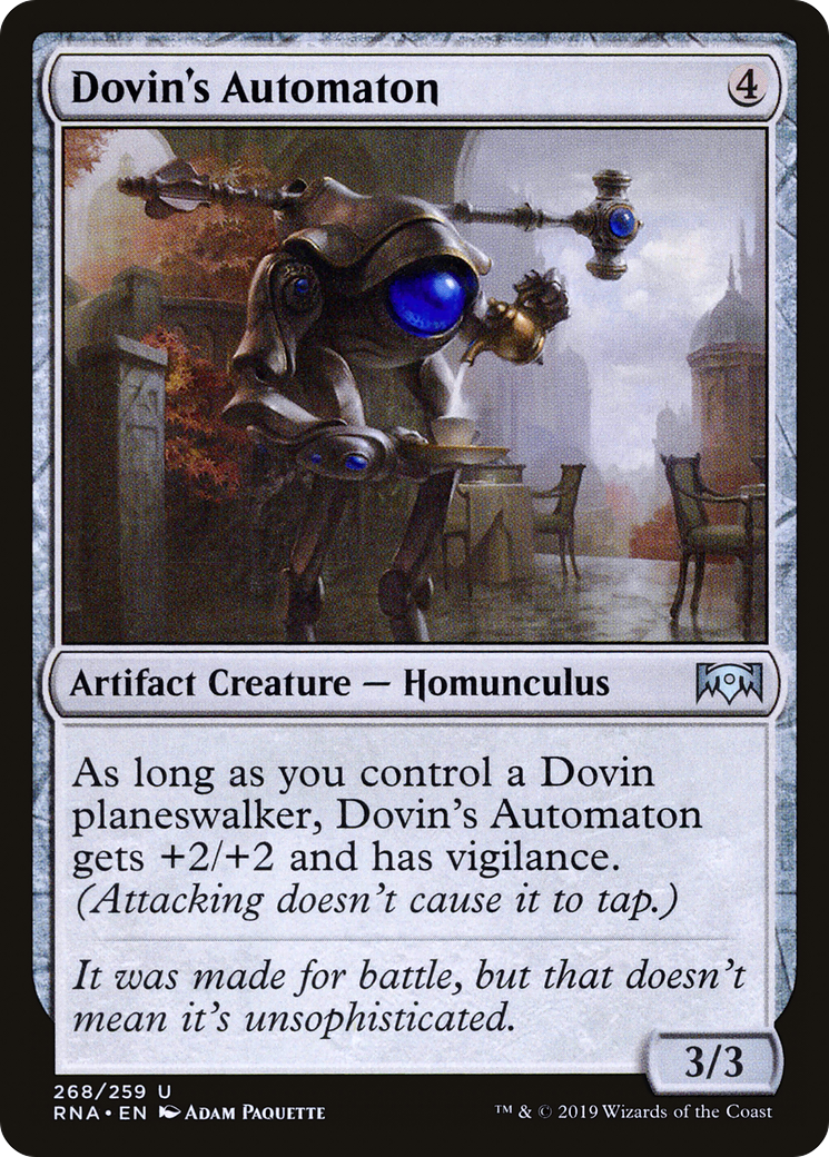 Dovin's Automaton Card Image