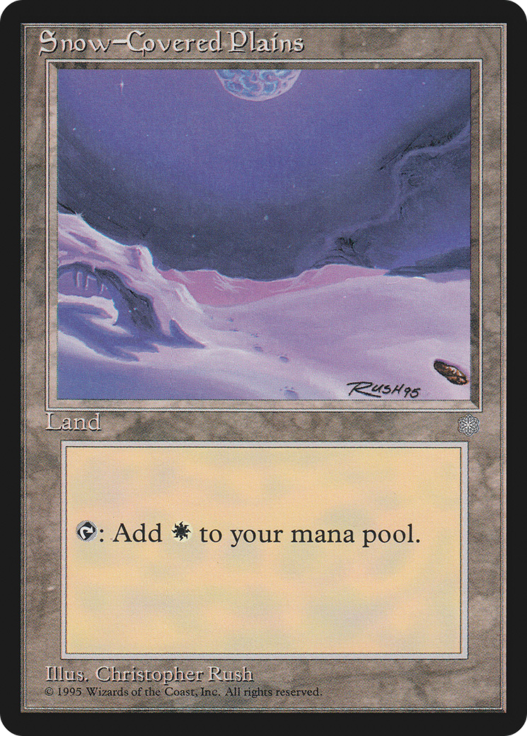 Snow-Covered Plains Card Image