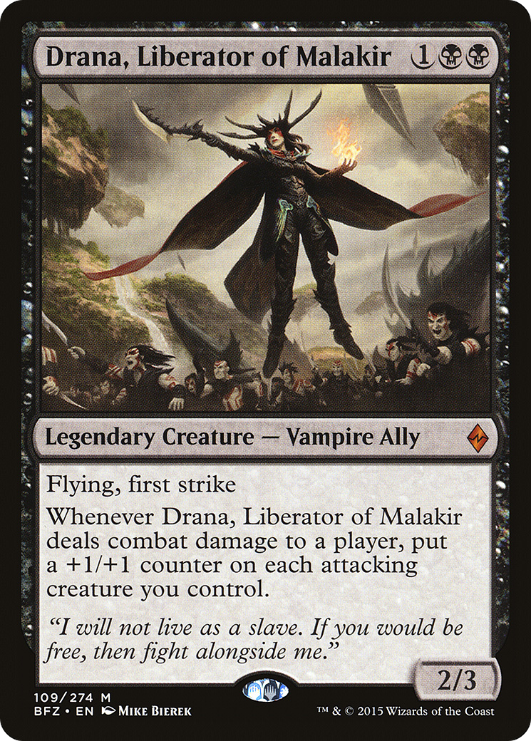 Drana, Liberator of Malakir Card Image