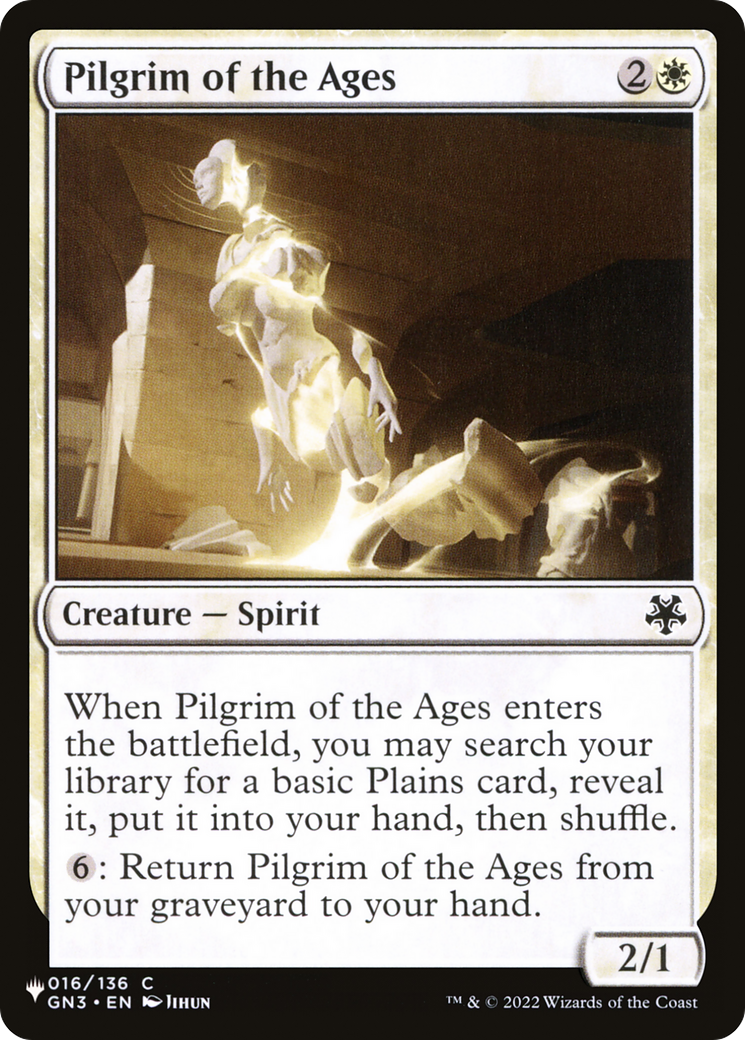 Pilgrim of the Ages Card Image