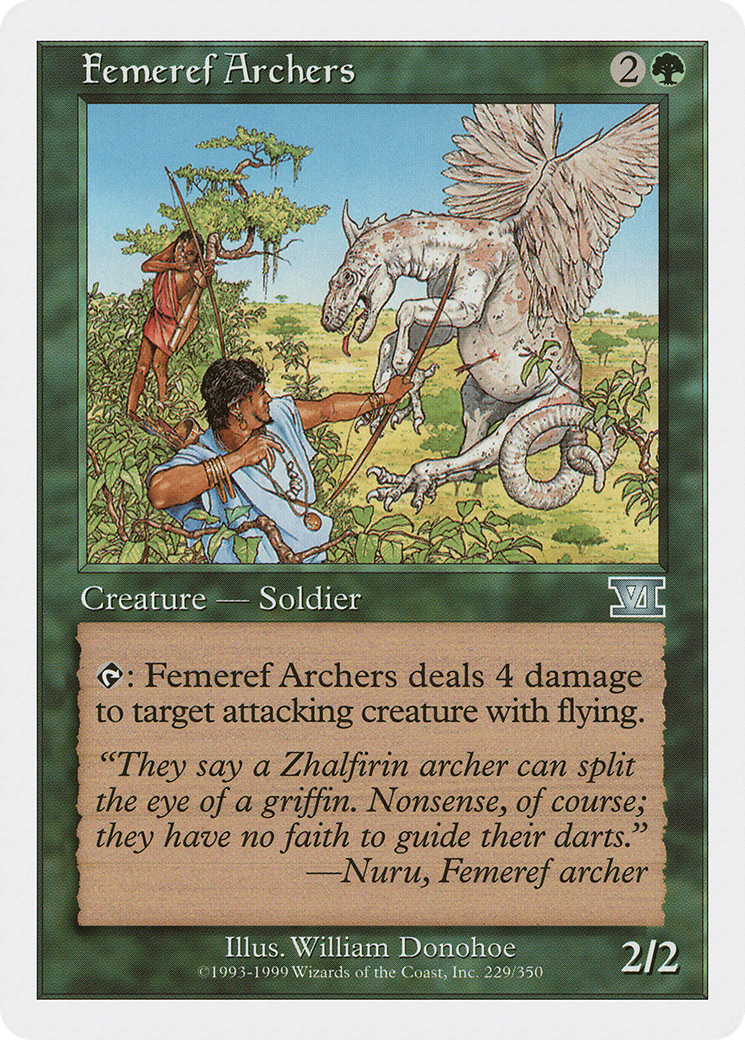 Femeref Archers Card Image