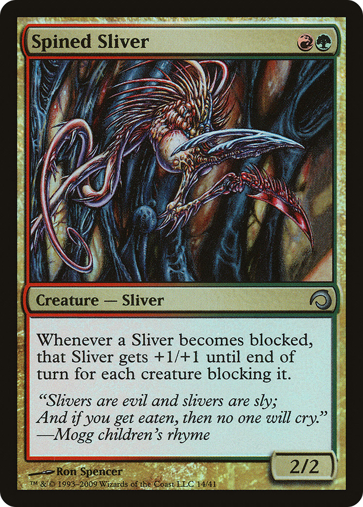 Spined Sliver Card Image