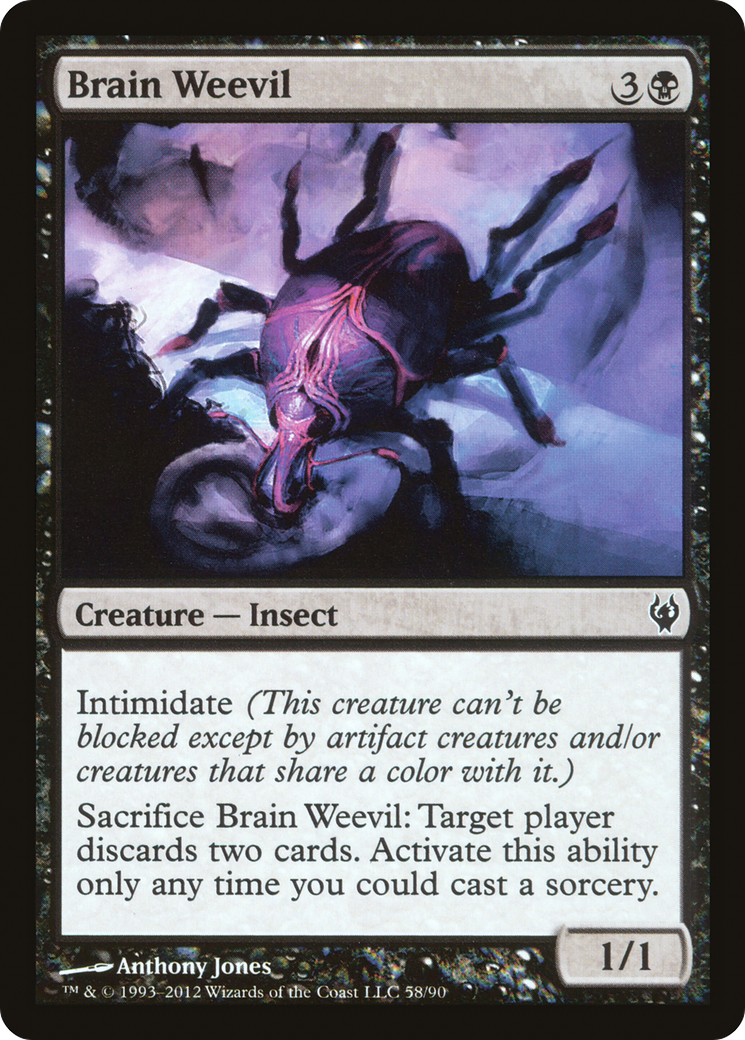 Brain Weevil Card Image