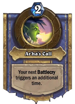 Ar'ha's Call Card Image