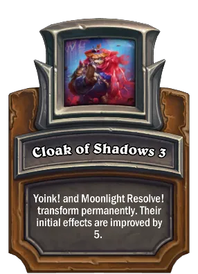 Cloak of Shadows 3 Card Image