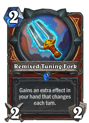 Remixed Tuning Fork Card Image