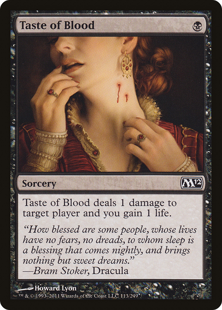 Taste of Blood Card Image