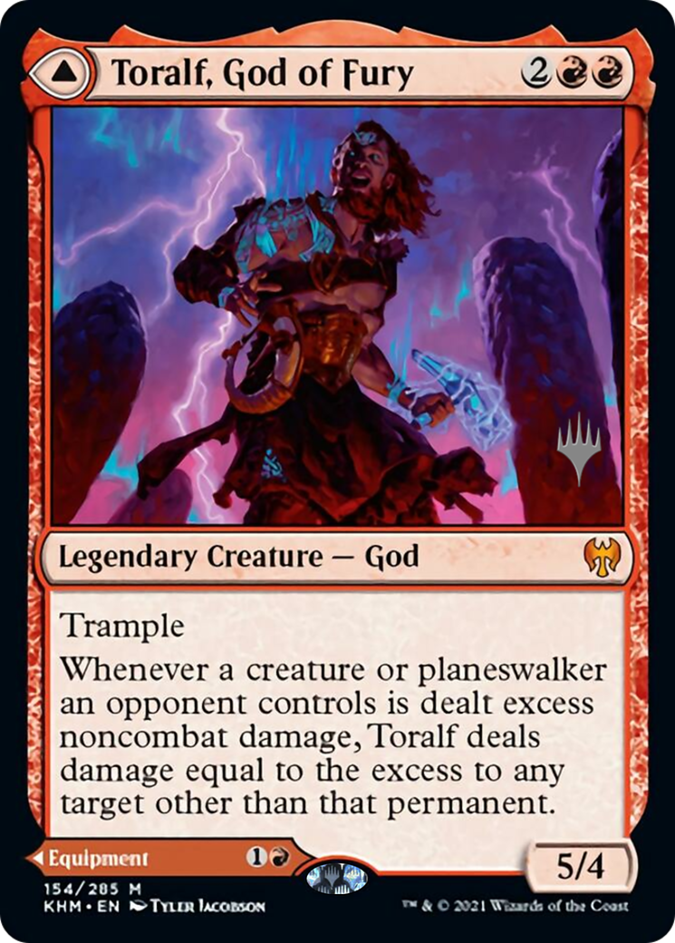 Toralf, God of Fury // Toralf's Hammer Card Image