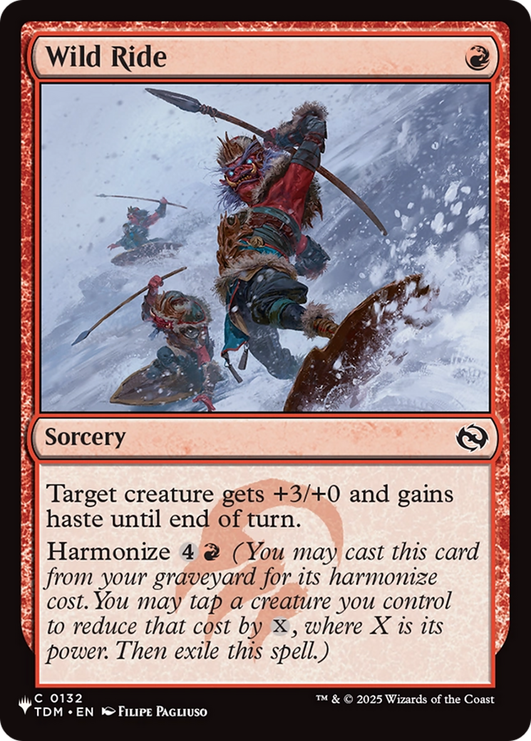 Wild Ride Card Image