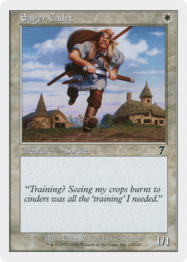 Eager Cadet Card Image