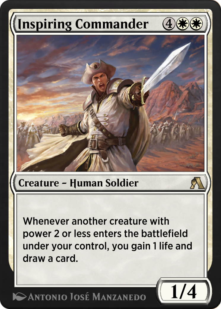 Inspiring Commander Card Image