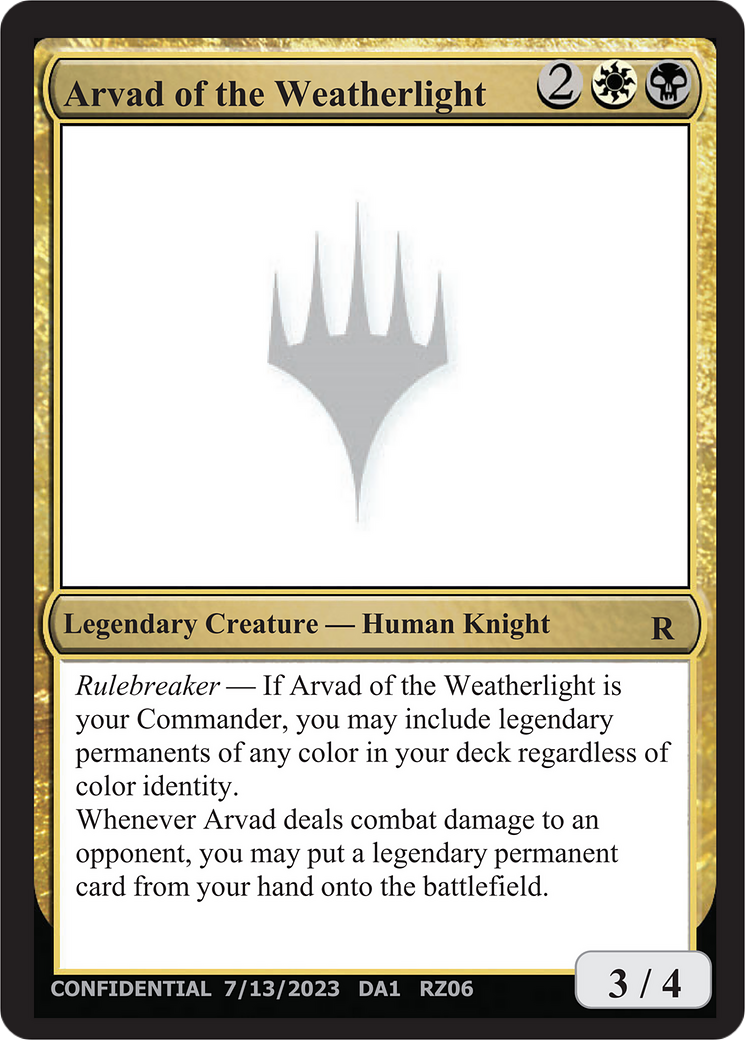 Arvad of the Weatherlight Card Image