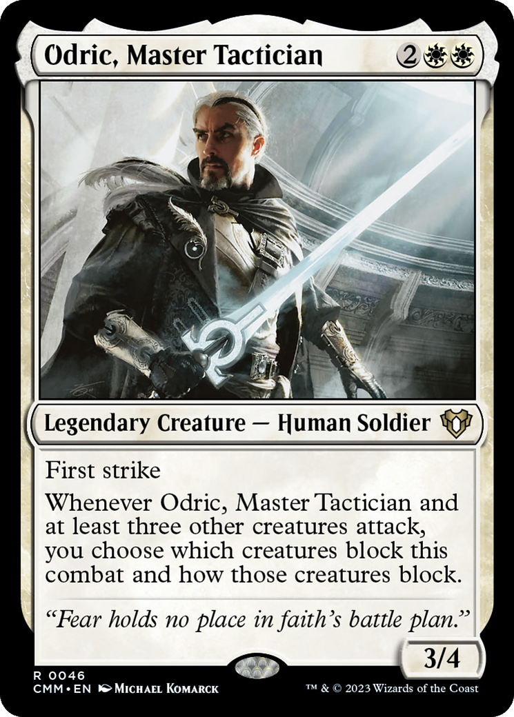 Odric, Master Tactician Card Image