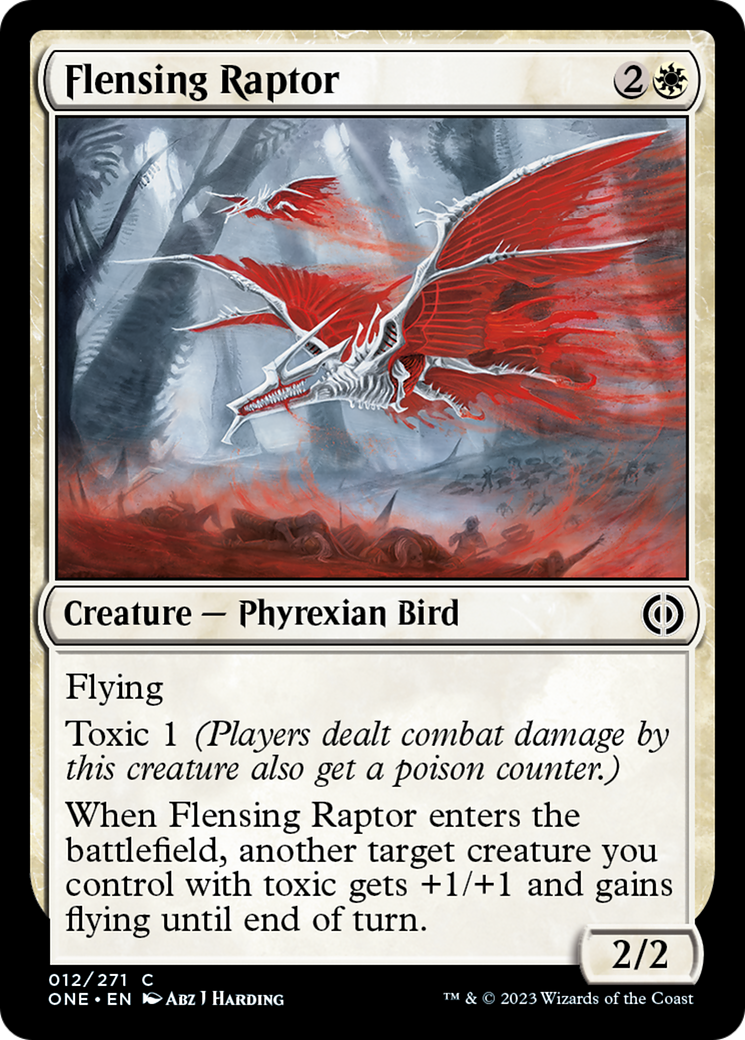 Flensing Raptor Card Image