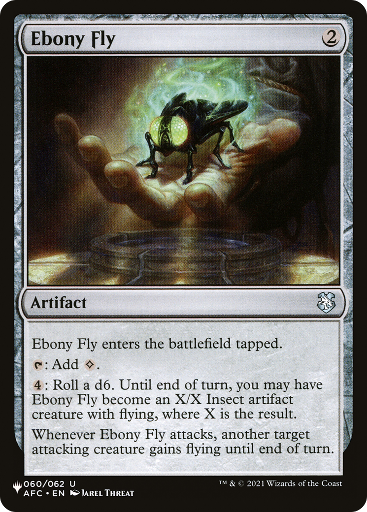 Ebony Fly Card Image