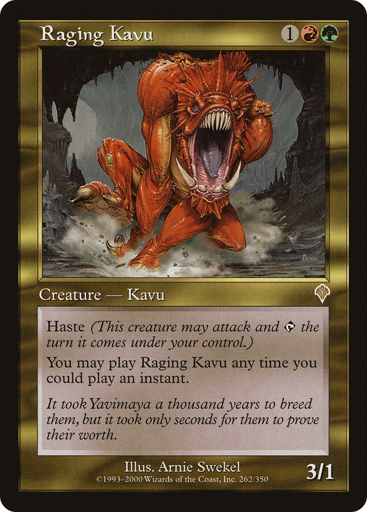 Raging Kavu Card Image