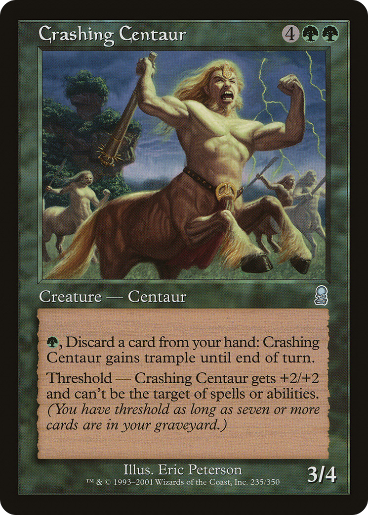 Crashing Centaur Card Image