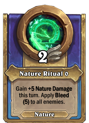 Nature Ritual {0} Card Image